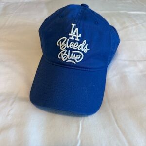 Dodger Blue Baseball Cap with Embroidered Logo
